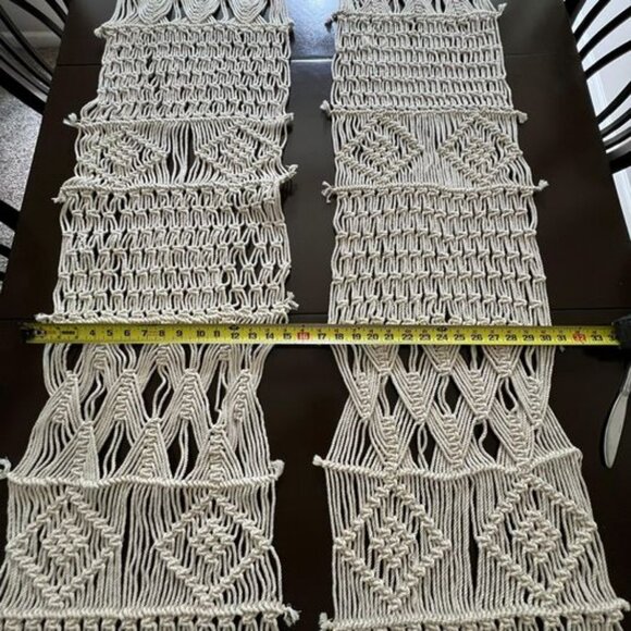 Macrame Table Runners (2) - Picture 6 of 6